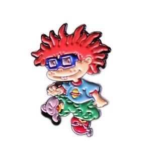 1 New Rugrats Chucky Enamel Pin